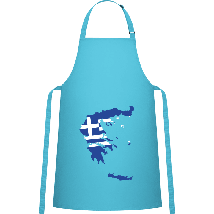 Greece Map Förkläde för matlagning contain pic