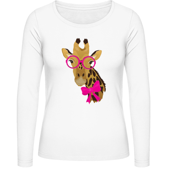 Giraffe Fashion Langermet skjorte for kvinner 0 image