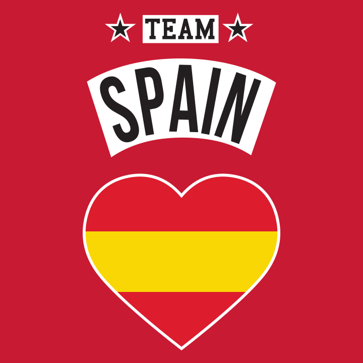 Team Spain Heart T-skjorte 0 image