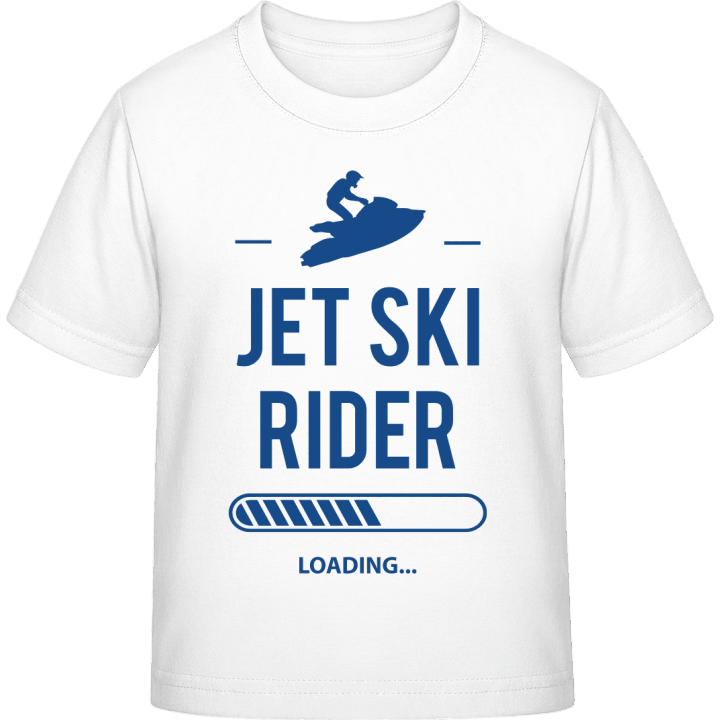 Jet Ski Rider Loading T-skjorte for barn contain pic