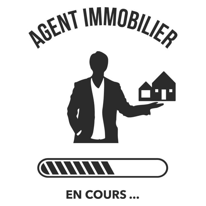 Agent immobilier en cours Sudadera de mujer 0 image