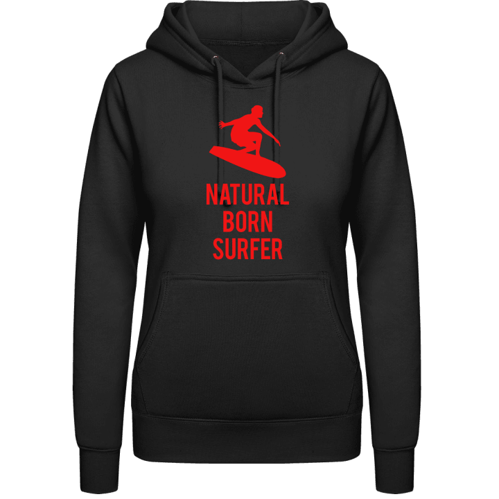 Natural Born Wave Surfer Sweat à capuche pour femme contain pic