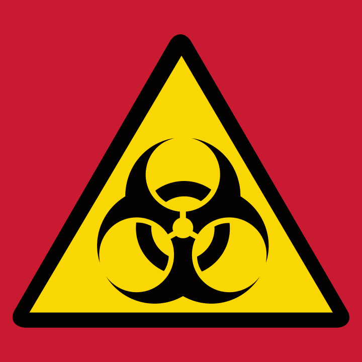 Biohazard Warning Camisa de manga larga para mujer 0 image
