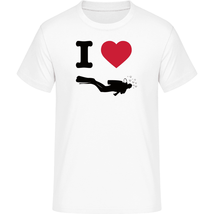 I Heart Diving T-Shirt contain pic