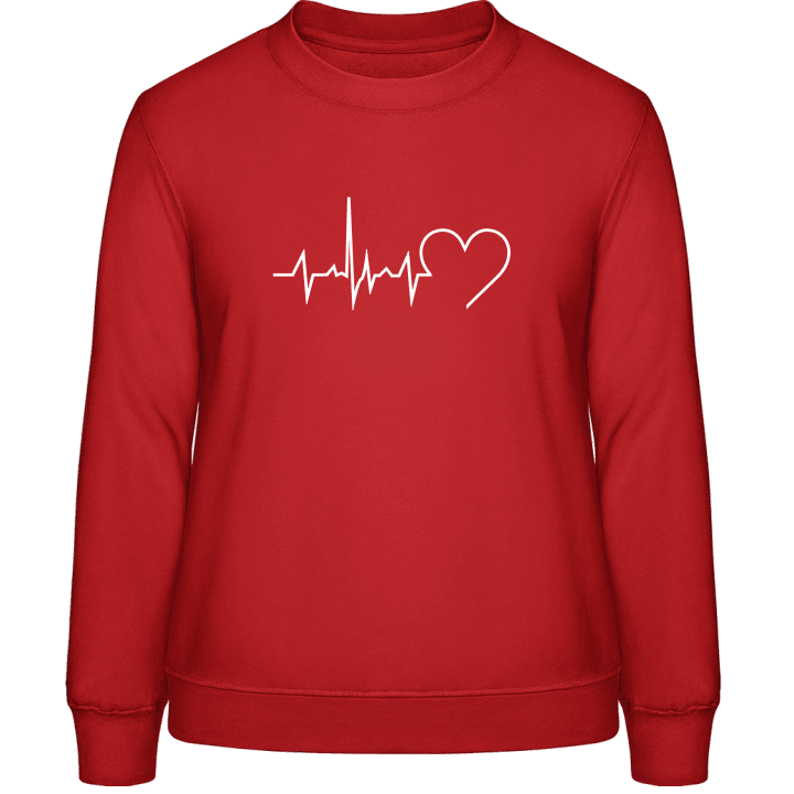 Heartbeat Vrouwen Sweatshirt contain pic
