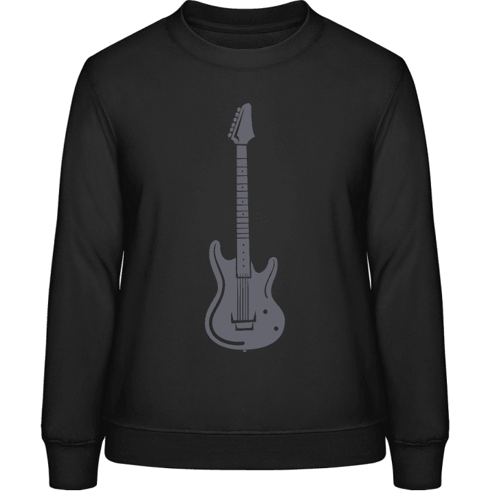 Electro Guitar Frauen Sweatshirt contain pic