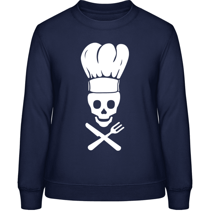 Cook Skull Sweat-shirt pour femme contain pic