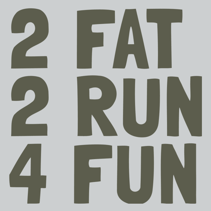 2 Fat 2 Run 4 Fun Delantal de cocina 0 image