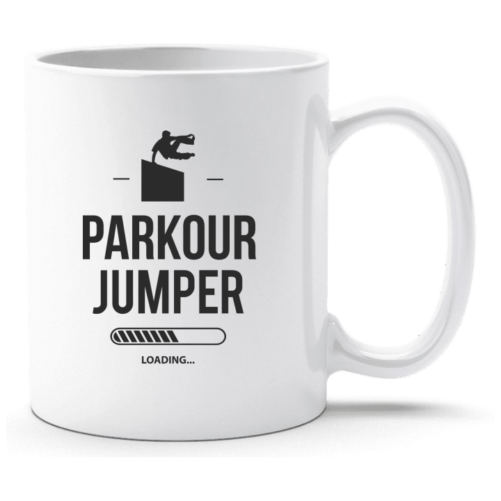 Parkur Jumper Loading Taza contain pic