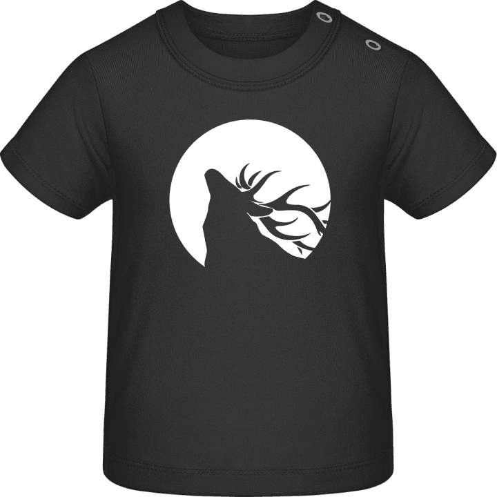 Deer with Moon Baby T-Shirt 0 image