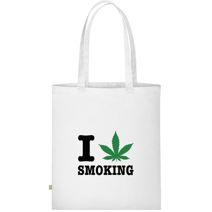 I Love Smoking Marihuana Stofftasche contain pic