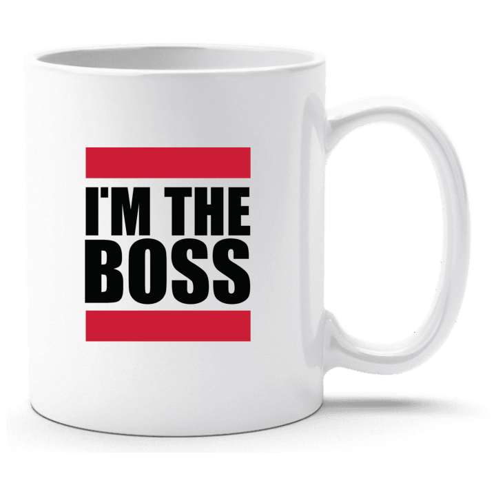 I'm The Boss Logo Tasse contain pic