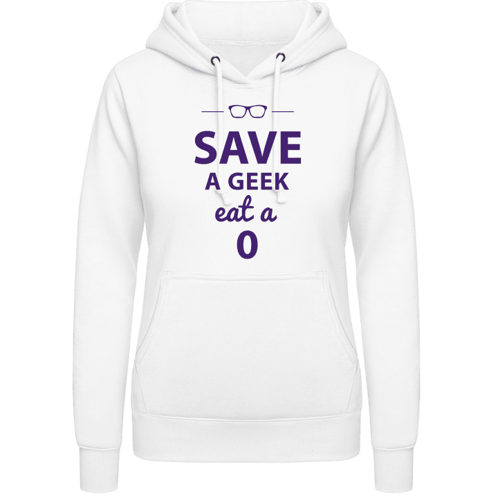 Save A Geek Eat A 0 Frauen Kapuzenpulli contain pic