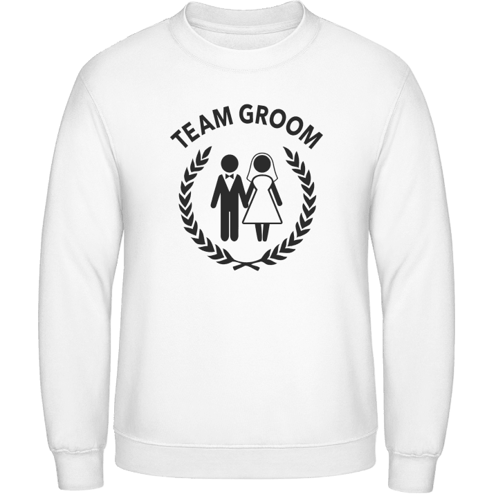 Team Groom Own Text Sweatshirt contain pic