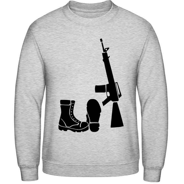 Boots And Machine Gun Sweatshirt contain pic