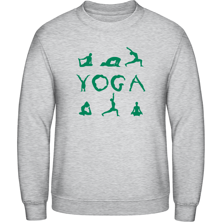 Yoga Letters Sweatshirt contain pic