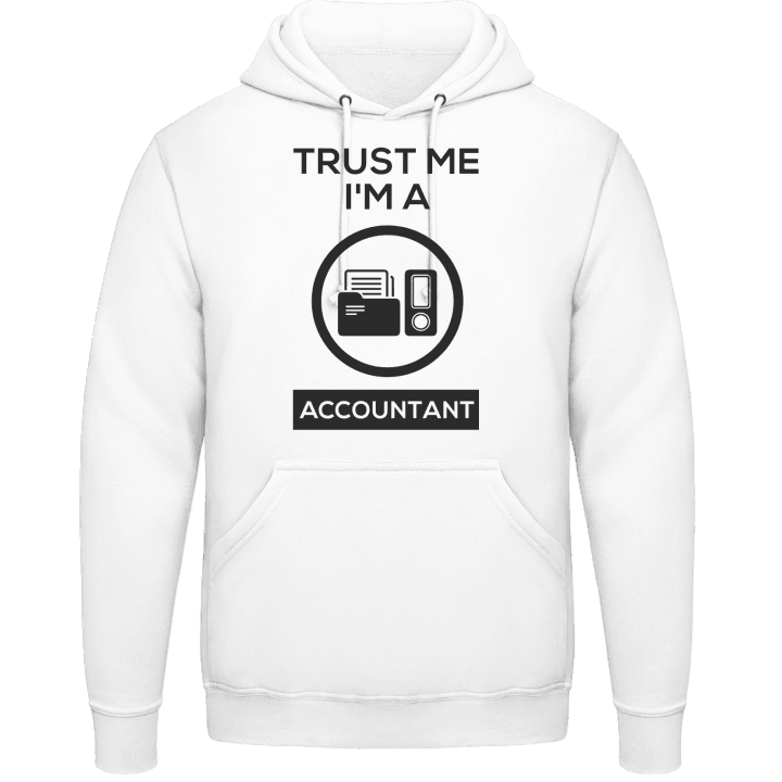 Trust Me I'm A Accountant Felpa con cappuccio contain pic