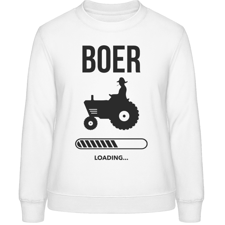 Boer Loading Sweat-shirt pour femme contain pic
