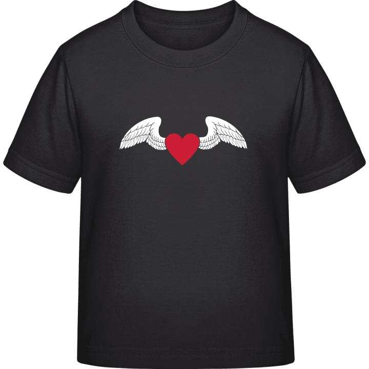 Heart With Wings Kinderen T-shirt contain pic