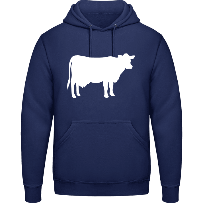 Cow white Hoodie 0 image