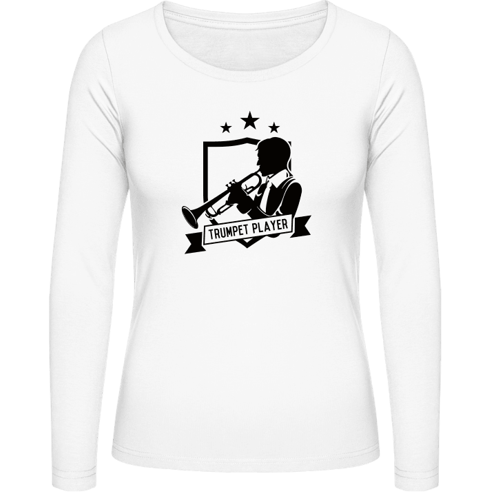 Trumpet Player Star T-shirt à manches longues pour femmes 0 image