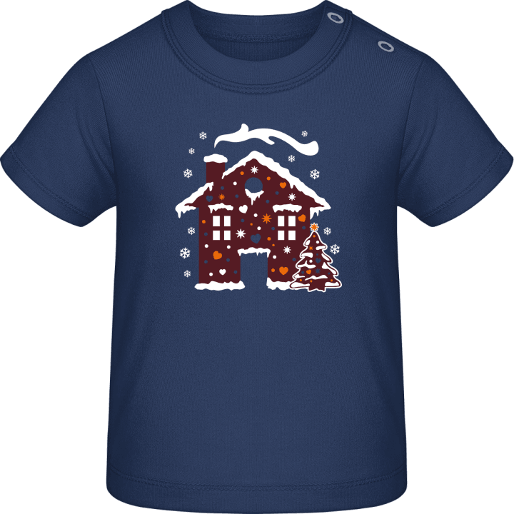 Christmas House Baby T-skjorte 0 image