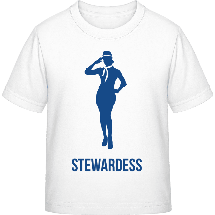 Stewardess Aviation Kinderen T-shirt contain pic