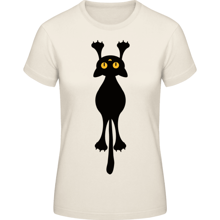 Hanging Cat T-shirt til kvinder 0 image