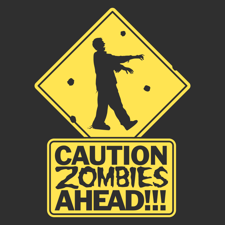 Caution Zombies Ahead Frauen Langarmshirt 0 image