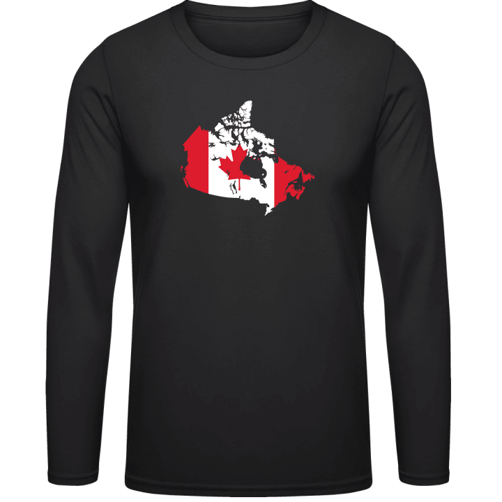 Canada Map Långärmad skjorta contain pic
