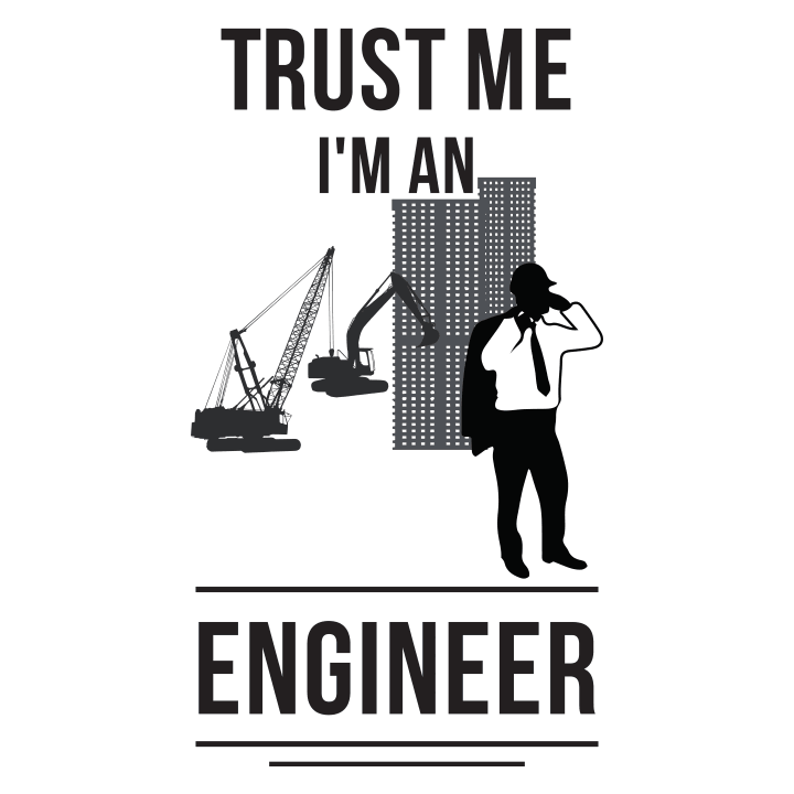 Trust Me I'm An Engineer Design Kvinnor långärmad skjorta 0 image