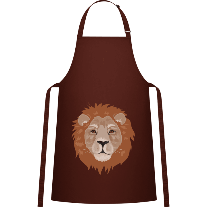 Realistic Lion Head Forklæde til madlavning 0 image
