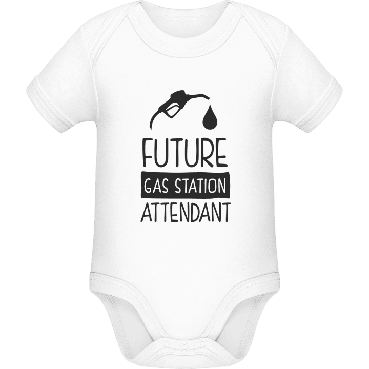 Future Gas Station Attendant Baby Romper contain pic