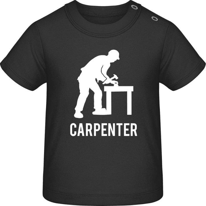 Carpenter working Camiseta de bebé contain pic