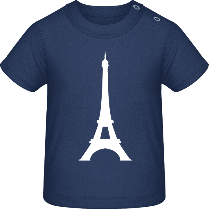 Eiffel Tower Silhouette Camiseta de bebé contain pic