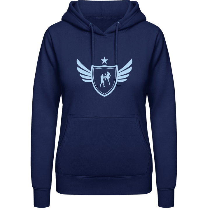 Kickboxing Star Vrouwen Hoodie contain pic