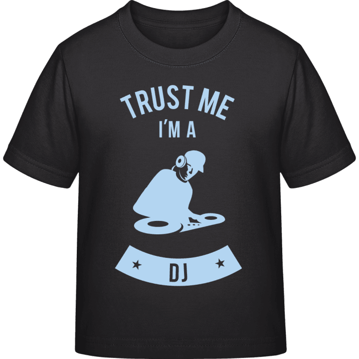 Trust Me I'm a DJ Camiseta infantil contain pic