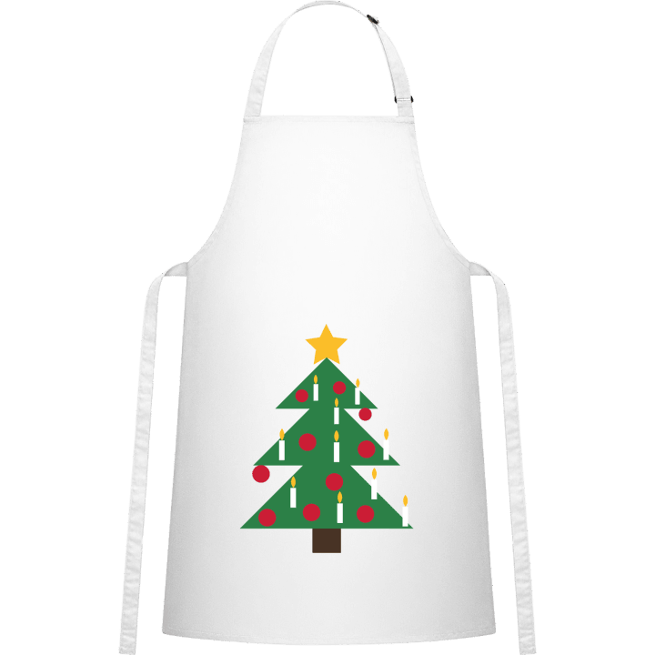 Decorated Christmas Tree Förkläde för matlagning 0 image