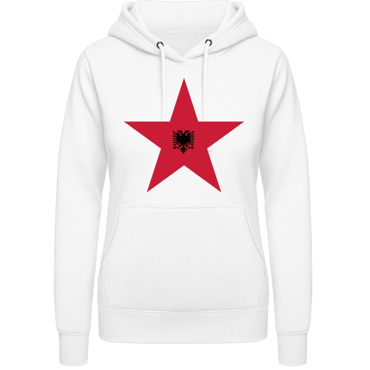 Albanian Star Vrouwen Hoodie contain pic