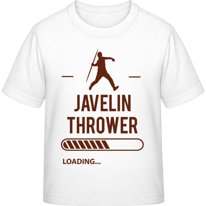 Javelin Thrower Loading Kinder T-Shirt contain pic