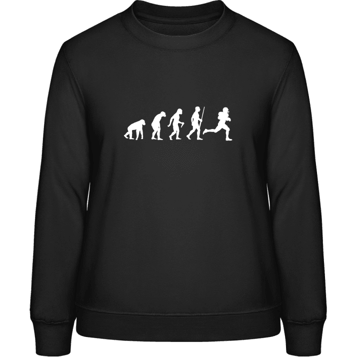 American Football Evolution Frauen Sweatshirt contain pic