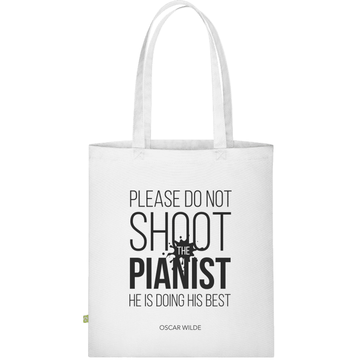 Do Not Shoot The Pianist Bolsa de tela contain pic