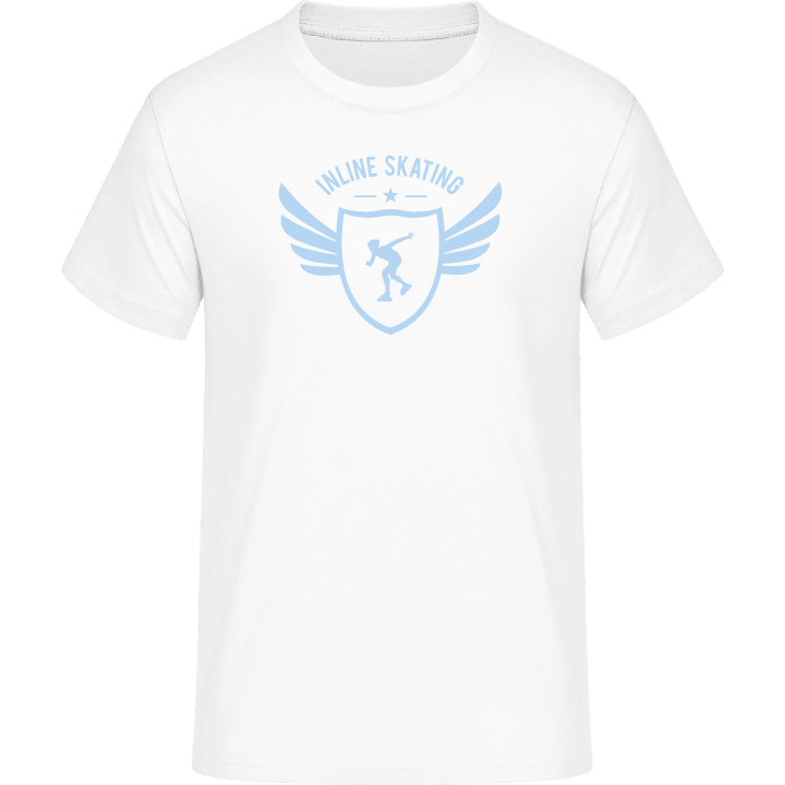 Inline Skating Winged T-Shirt contain pic