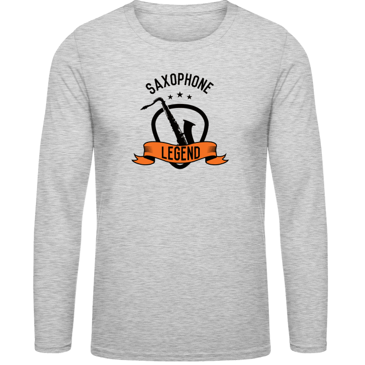 Saxophone Legend T-shirt à manches longues contain pic