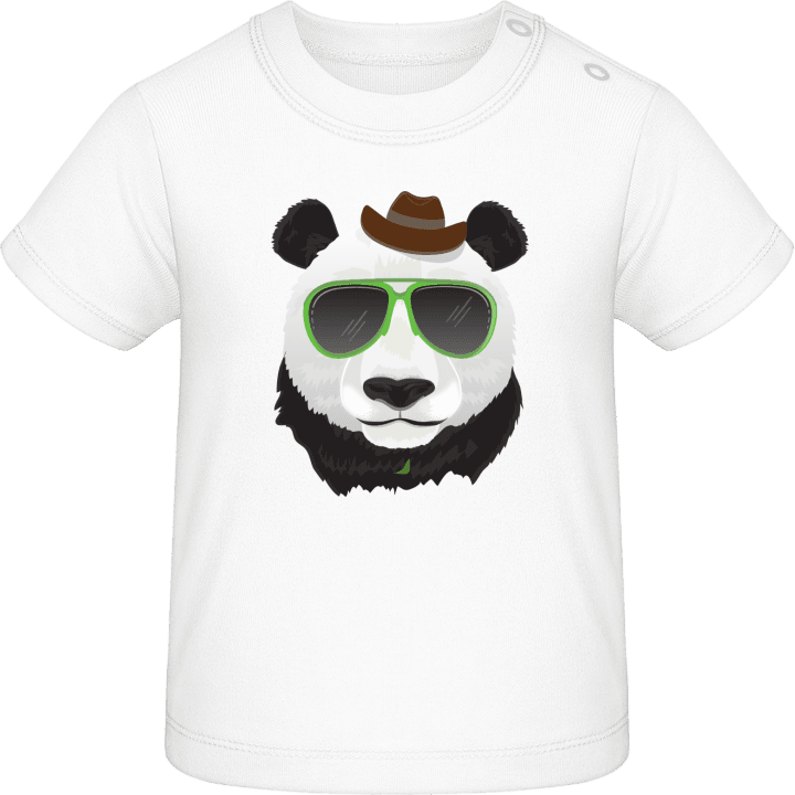 Hipster Panda Camiseta de bebé 0 image