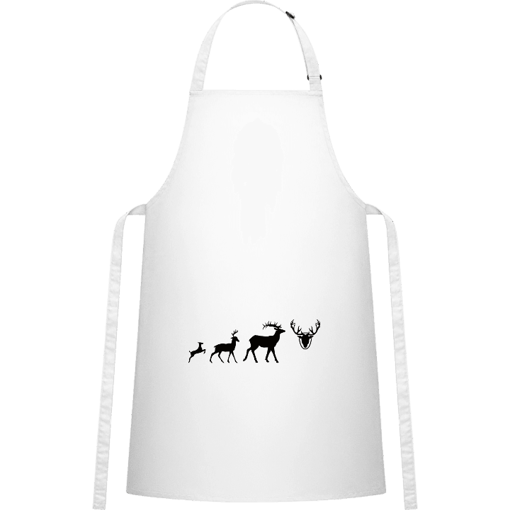Evolution Of Deer To Antlers Förkläde för matlagning 0 image