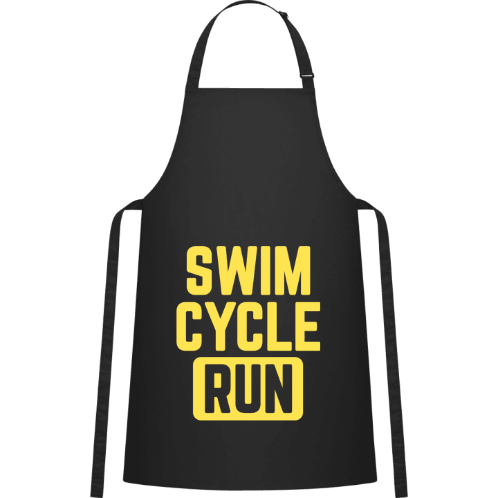 Swim Cycle Run Förkläde för matlagning contain pic