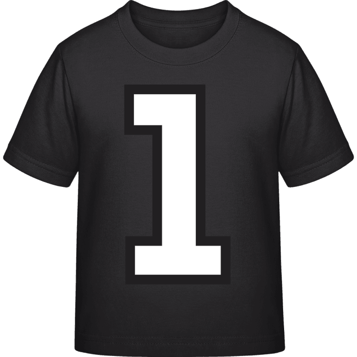 Number 1 T-shirt til børn 0 image