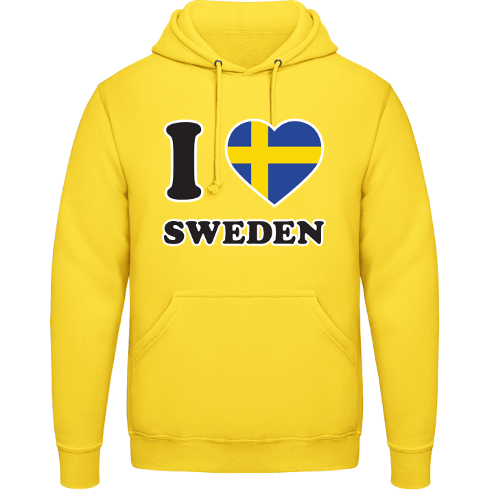 I Love Sweden Kapuzenpulli 0 image