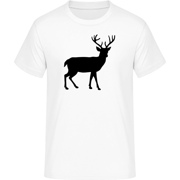 Male Deer Silhouette T-Shirt contain pic